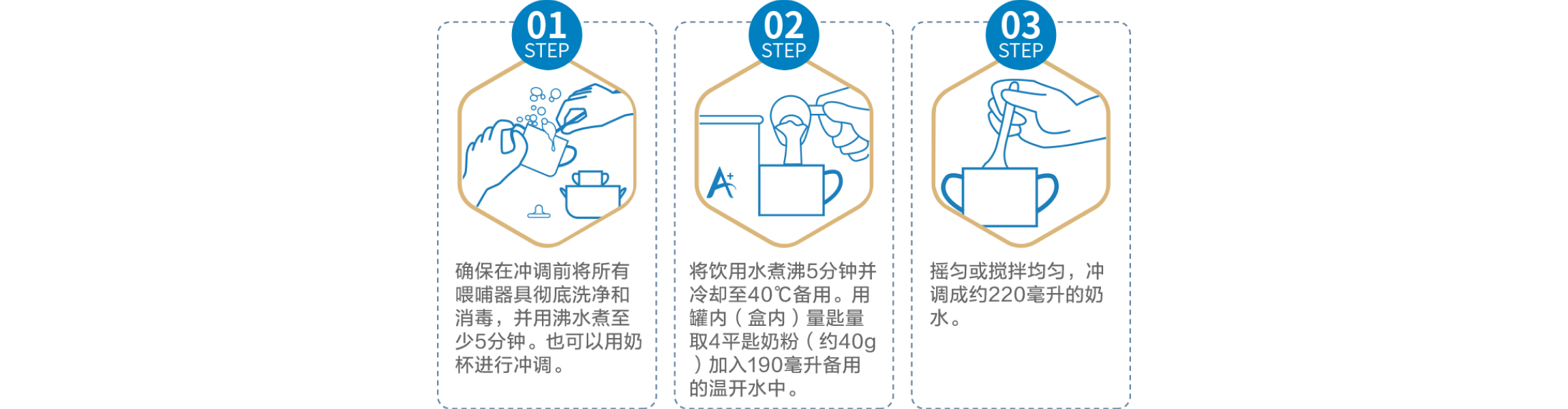 冲调和使用说明