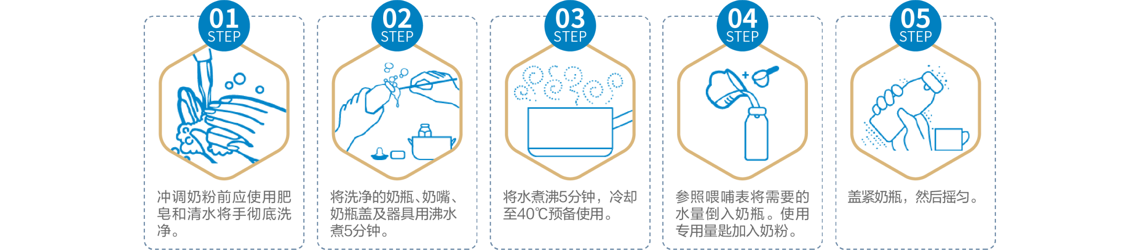 冲调和使用说明